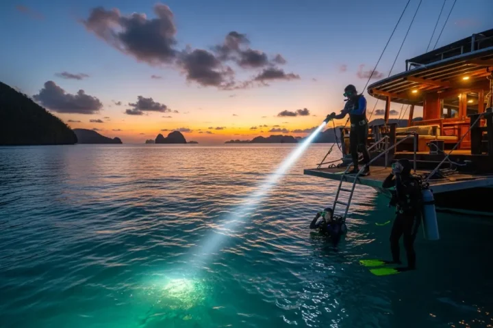 Night Diving in Raja Ampat: Fluoro & Blackwater on a Private Charter